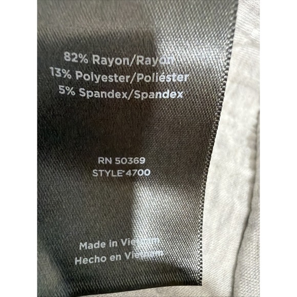 Danskin Luxe Retro Jogger Pants Stretch Relaxed Fit Gray Size: Medium 1899387 - Picture 12 of 15